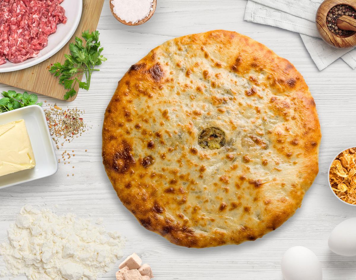 Осетинский пирог с Мясом - Пирогомания