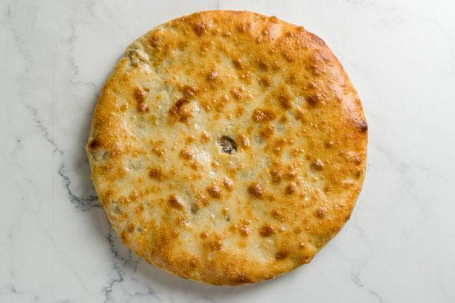 Осетинский Пирог с индейкой и грибами